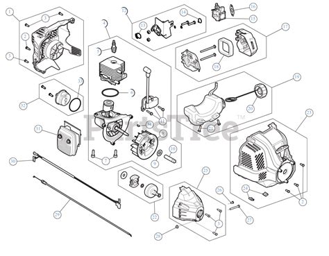 craftsman weed whip parts|Official Craftsman line trimmer parts .